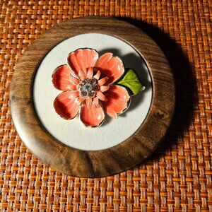 Vintage Enamel Brooch